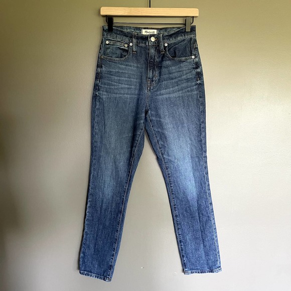 Madewell The High-Rise Slim Boyjean Eco Edition Size‎ 25 Relaxed Fit Blue Denim - Picture 6 of 15